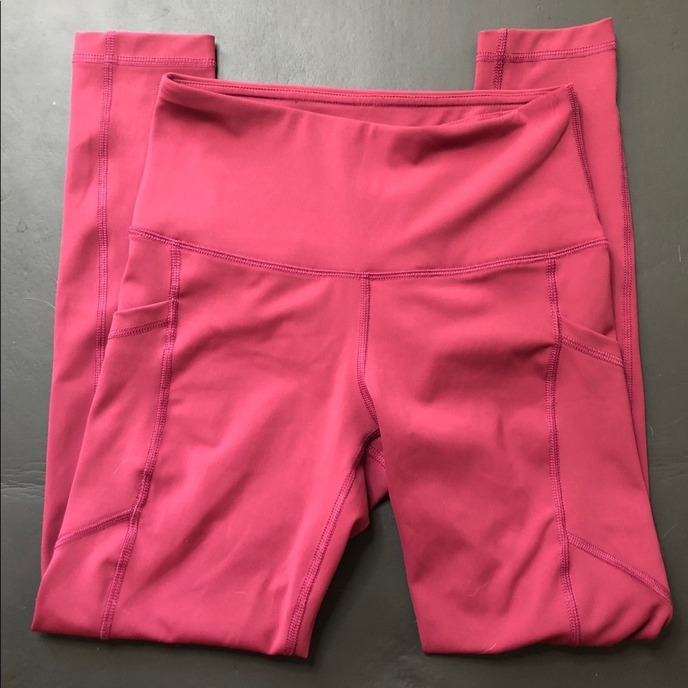 90 Degree By Reflex Leggings Yoga Pants w pockets
